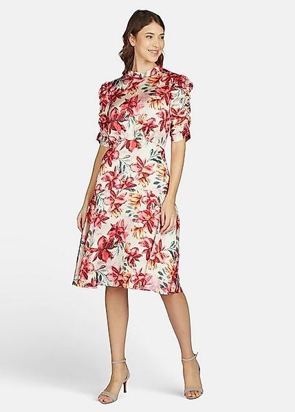 Kleo Abendkleid (1-tlg) Elegant schimmernder Satinstoff günstig online kaufen