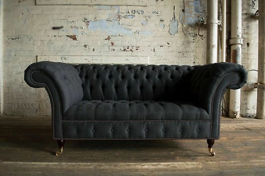 JVmoebel 2-Sitzer Chesterfield Sofa Couch Polster Sofas Klassischer 2 Sitze günstig online kaufen