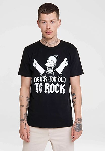LOGOSHIRT T-Shirt The Simpsons mit lizenziertem günstig online kaufen