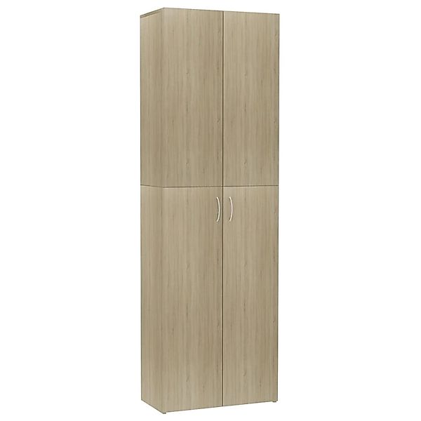 Büroschrank Sonoma-eiche 60ã32ã190 Cm Spanplatte günstig online kaufen