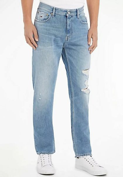 Tommy Jeans Straight-Jeans RYAN RGLR STRGHT BG8016 mit Abrieb- und Destroye günstig online kaufen