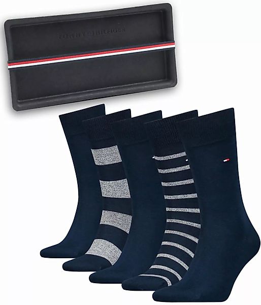 Tommy Hilfiger Giftbox Flag Socks 5-Pack - Größe 39-42 günstig online kaufen
