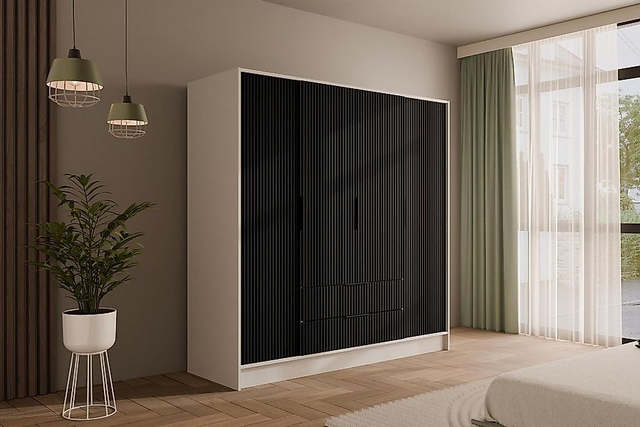 ALTDECOR Drehtürenschrank NOA (Kleiderschrank Garderobenschrank mit viel St günstig online kaufen