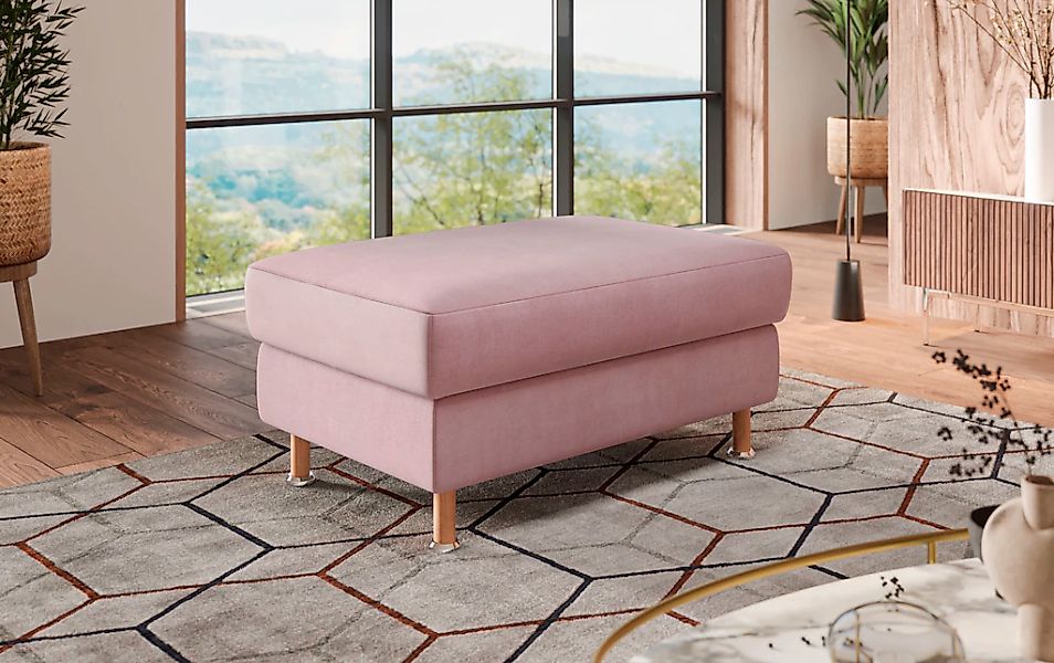 Home affaire "Calypso" Holzfuesse mit Metallteller günstig online kaufen