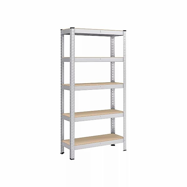 Songmics Schwerlastregal 30 cm x 75 cm x 150 cm Silber günstig online kaufen