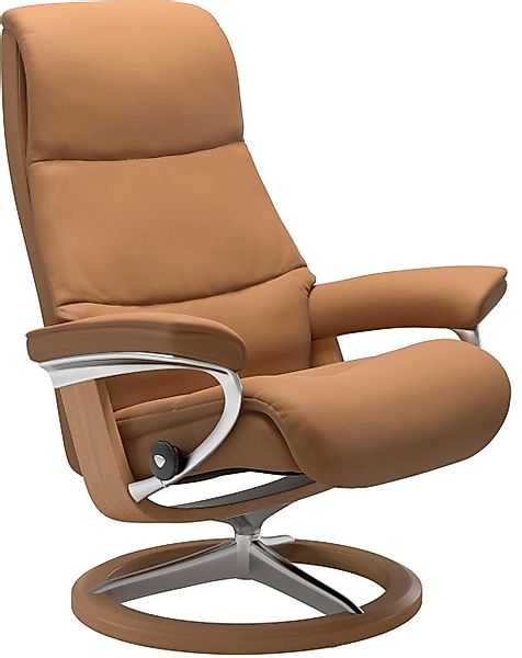 Stressless Relaxsessel "View", mit Signature Base, Größe M,Gestell Eiche günstig online kaufen