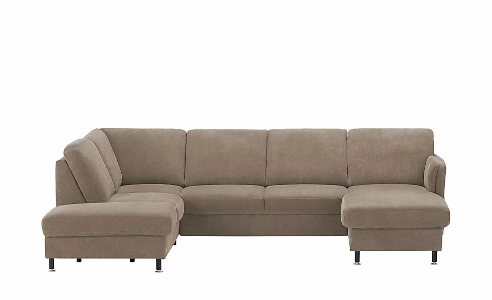 meinSofa Wohnlandschaft  Veit ¦ braun ¦ Maße (cm): B: 305 H: 90 T: 200.0 Po günstig online kaufen