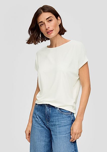 s.Oliver Shirttop T-Shirt aus Viskosestretch im günstig online kaufen