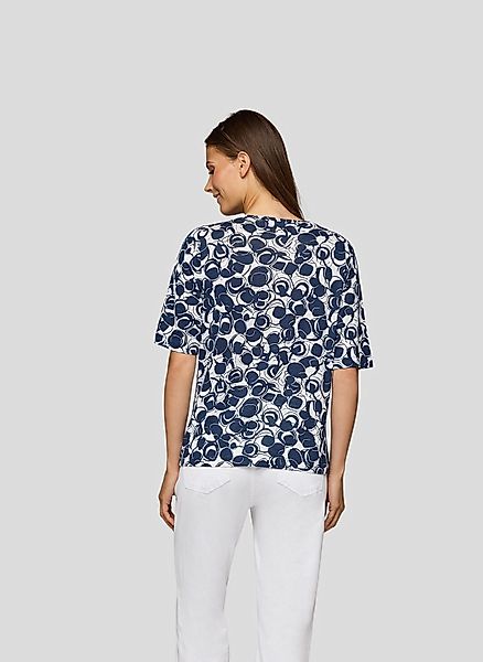 Rabe T-Shirt mit floralem Muster günstig online kaufen