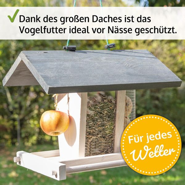 Zooprinz Vogelhaus zum aufhängen mit Sitzstangen, günstig online kaufen