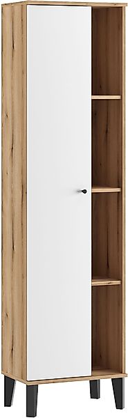 INOSIGN Stauraumschrank »Oslo, Badschrank mit Knopfgriff, Hochschrank im sk günstig online kaufen