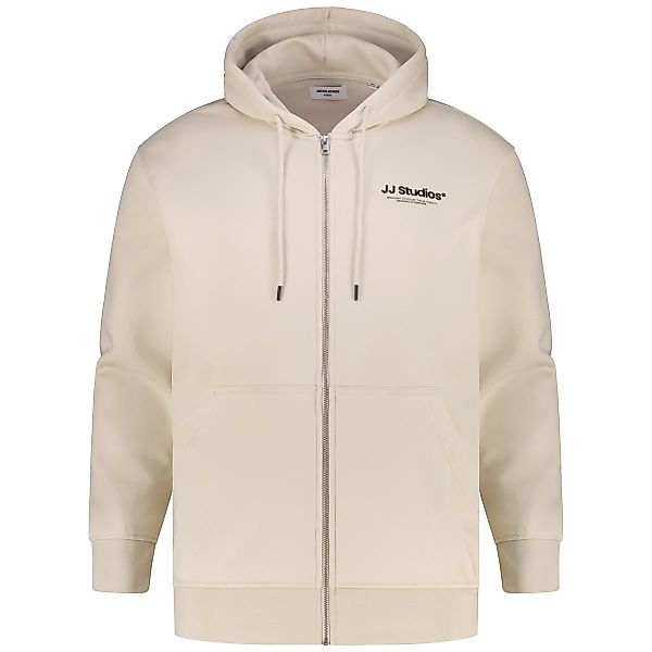 Jack&Jones Kapuzenjacke aus Baumwollmischung Farbe beige Größe: 7XL günstig online kaufen