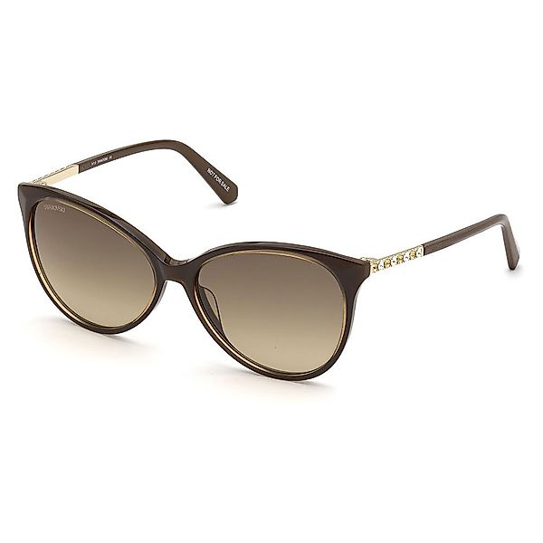 Swarovski Sk0309 Sonnenbrille 58 Shiny Dark Brown günstig online kaufen