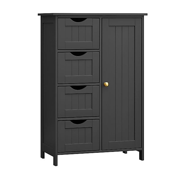 VASAGLE Badmöbel-Set Badezimmerschrank, 4 Schubladen, verstellbare günstig online kaufen