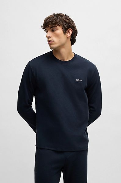 BOSS "Waffle LS-Shirt" günstig online kaufen