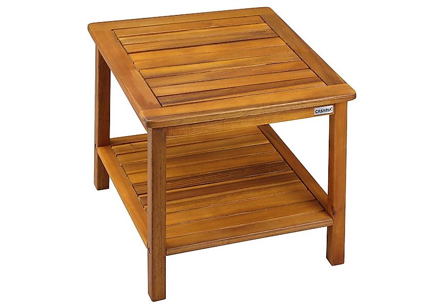 Casaria Beistelltisch Washington (1-St), Holz wetterfest FSC® zertifiziert günstig online kaufen