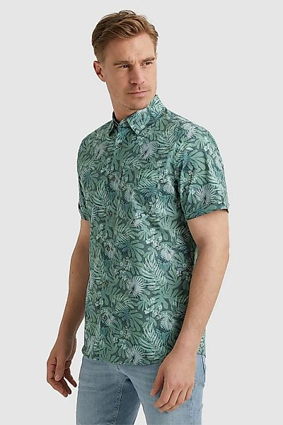 Vanguard Short Sleeve Hemd Print Grün - Größe XL günstig online kaufen