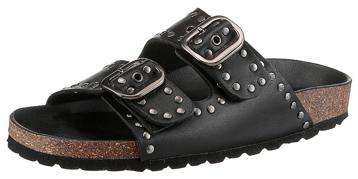 VERBENAS Pantolette "Randell Napa Tachas" Sommerschuh, Hausschuh, Strandsch günstig online kaufen