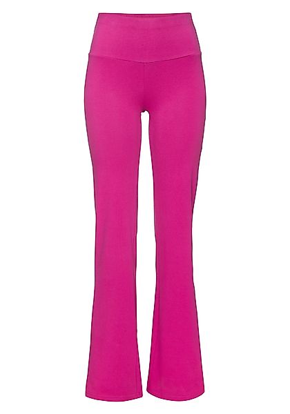LASCANA ACTIVE Jazzpants mit breitem Bündchen günstig online kaufen