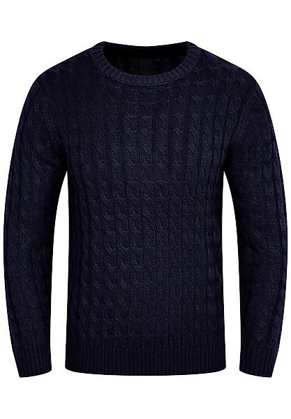 SOULSTAR Strickpullover S2NATAL Herren Grobstrick Pulli Crew-Neck Rundhals günstig online kaufen