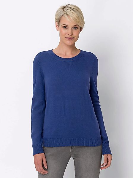 Classic Basics Rundhalspullover "Rundhals-Pullover" günstig online kaufen