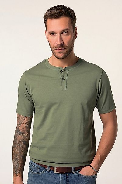 JP1880 T-Shirt Henley Bauchfit Halbarm Rundhals günstig online kaufen