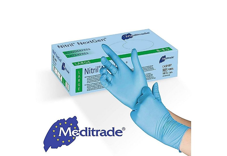 MediTrade Nitril-Handschuhe NextGen Einmalhandschuhe 100 Stck. günstig online kaufen
