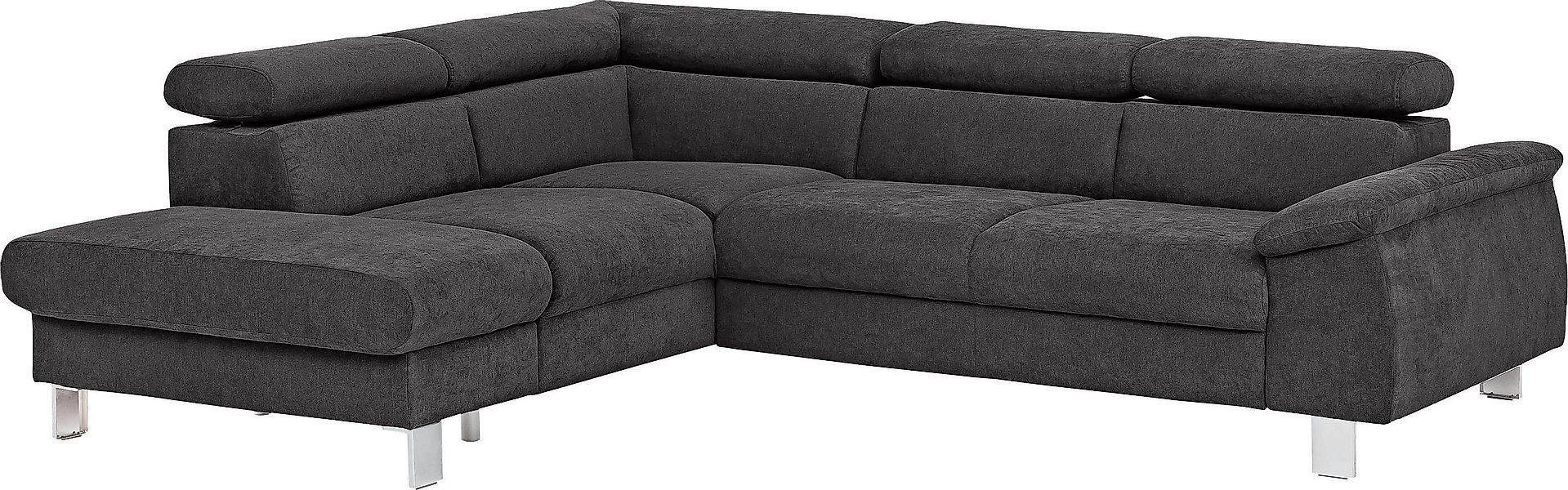 COTTA Ecksofa Komaris L-Form mit Kopfteilverstellung, günstig online kaufen