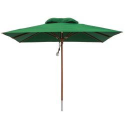 anndora-sonnenschirm Sonnenschirm 3x3 Meter Marktschirm quadratisch, günstig online kaufen