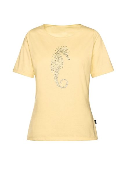 Trigema T-Shirt "TRIGEMA T-Shirt mit Seepferdchen-Print aus Strasssteinchen günstig online kaufen