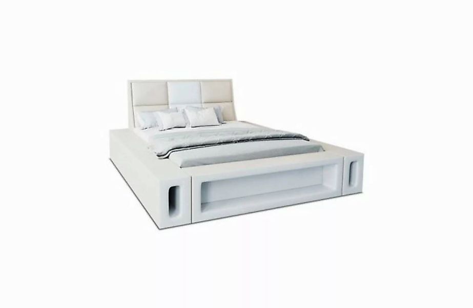 Sofa Dreams Boxspringbett Venosa Bett Kunstleder Premium Komplettbett mit L günstig online kaufen