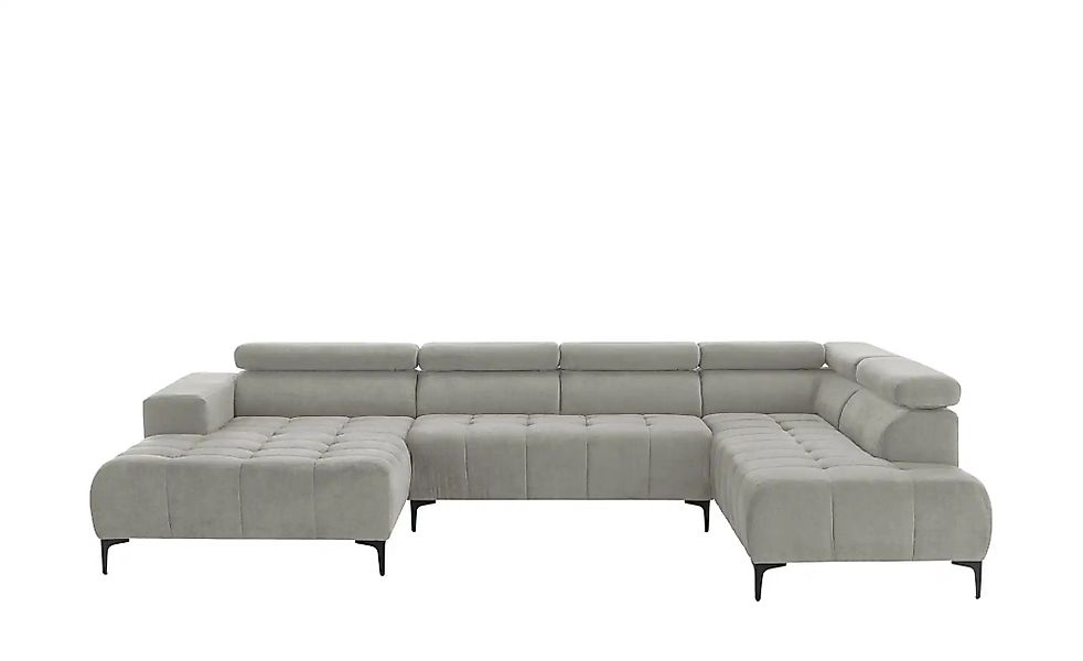 switch Wohnlandschaft  Caro ¦ grau ¦ Maße (cm): B: 350 H: 81 T: 214.0 Polst günstig online kaufen