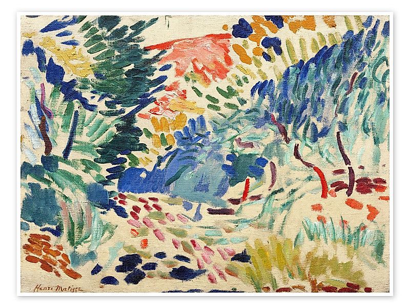 Posterlounge Poster Henri Matisse, Landschaft bei günstig online kaufen