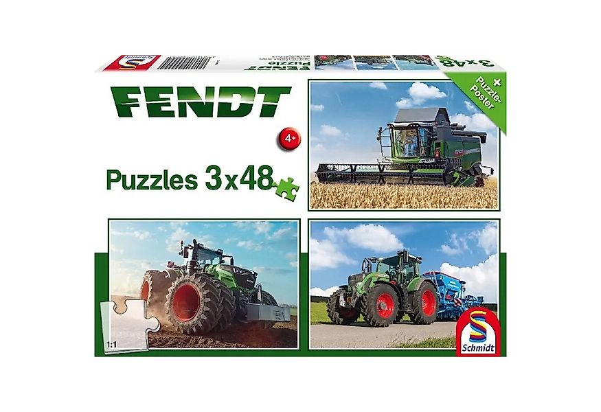 Schmidt Spiele Puzzle Fendt 1050 Vario / 724 Vario / 6275L (Kinderpuzzle), günstig online kaufen