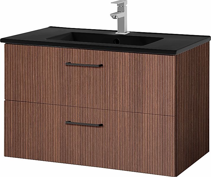 welltime Waschtisch »Trento Badezimmerschrank mit Becken Bestseller«, Badmö günstig online kaufen