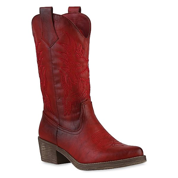 VAN HILL 840902 Cowboystiefel Damen Cowboystiefel günstig online kaufen