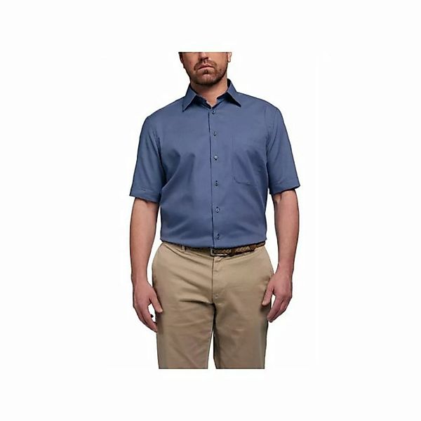 Eterna Kurzarmhemd blau regular fit (1-tlg., keine Angabe) günstig online kaufen