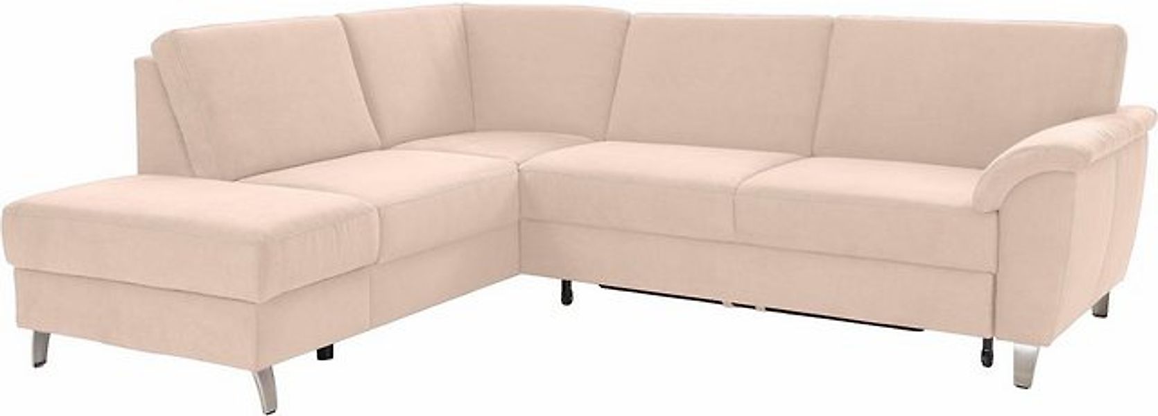 sit&more Ecksofa "Texel L-Form", mit Federkern, wahlweise mit Bettfunktion günstig online kaufen