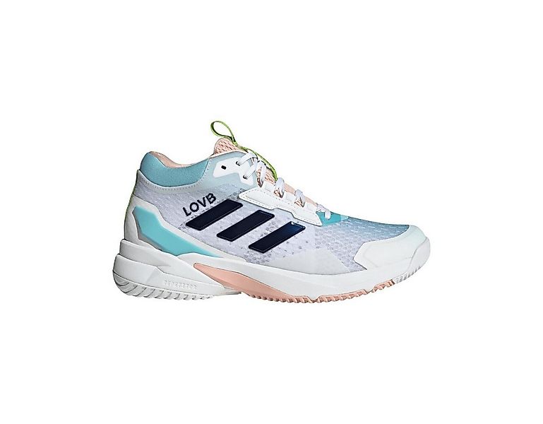 adidas Performance Hallen-Indoorschuhe CrazyFlight 6 Mid weiss/blau Damen B günstig online kaufen