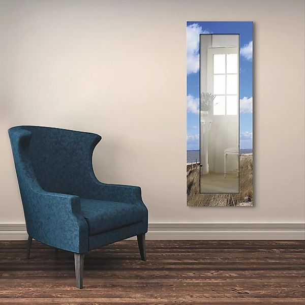 Artland Dekospiegel »Leuchtturm Sylt«, gerahmter Ganzkörperspiegel, Wandspi günstig online kaufen