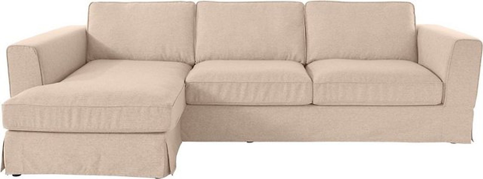 Timbers Ecksofa Vintage L-Form, 3-Sitzer Polsterecke im Landhausstil, mit a günstig online kaufen