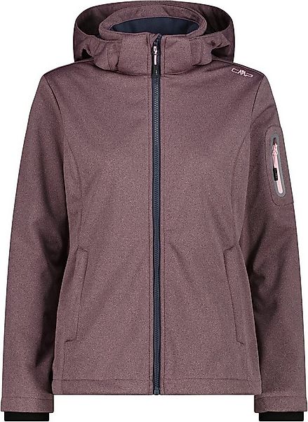 CMP Trekkingjacke WOMAN JACKET ZIP HOOD PINK MEL. günstig online kaufen