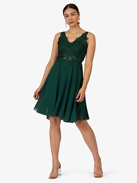 Kraimod Cocktailkleid aus Chiffon, Mesh und günstig online kaufen