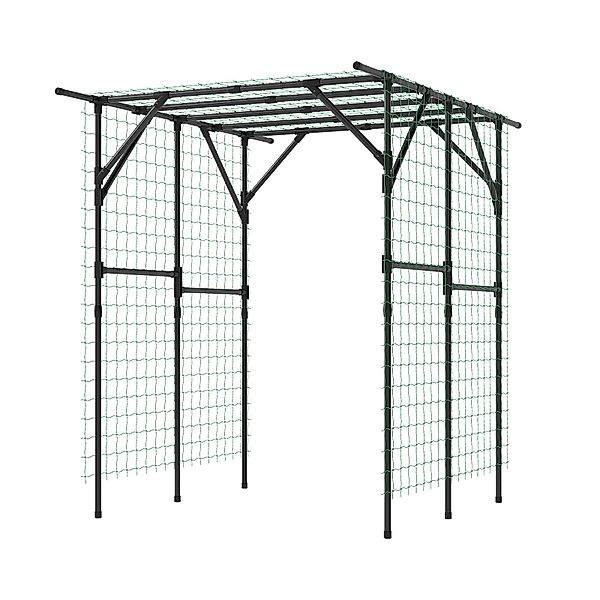 KOMFOTTEU Rankhilfe, Rankbogen Gartenbogen aus Metall, günstig online kaufen