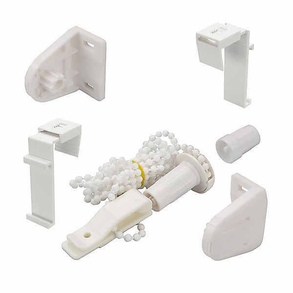 Liedeco Sichtschutzbefestigungen Zubehör-Set, Kettenzugrollos, (Set, 1-tlg) günstig online kaufen