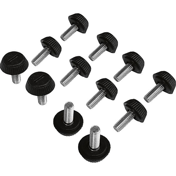 Fußkappen für Esstischgruppe Brookfield Akazie Stahl günstig online kaufen