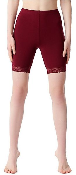 Bellivalini Leggings Damen Shorts aus Viskose BLV50-216 (1-tlg) mit Spitze günstig online kaufen
