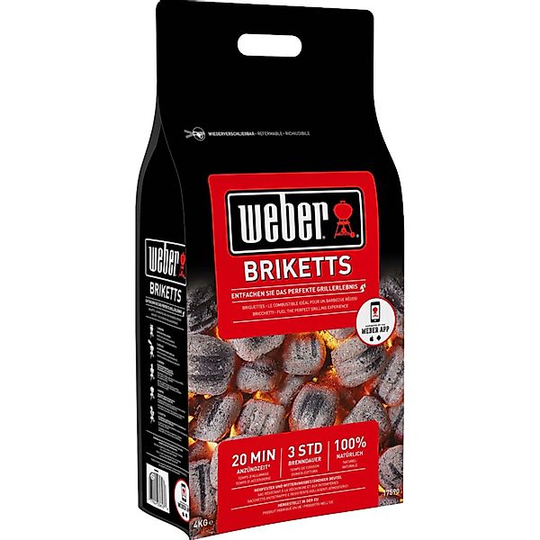 Weber Grillbrikett 4 kg FSC® günstig online kaufen