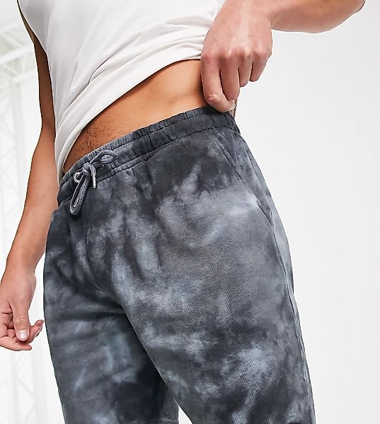 ellesse – Shorts in Grau mit Batikmuster günstig online kaufen
