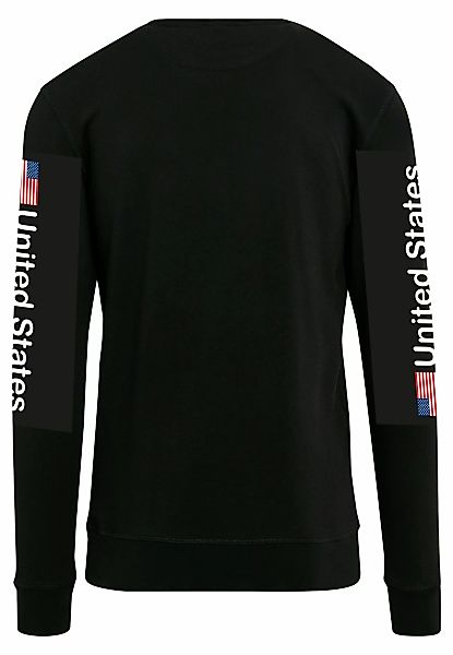 MisterTee Rundhalspullover "MisterTee Herren NASA US Crewneck", (1 tlg.) günstig online kaufen